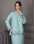 BAJU KURUNG KEDAH DARYA (AIR FORCE BLUE)